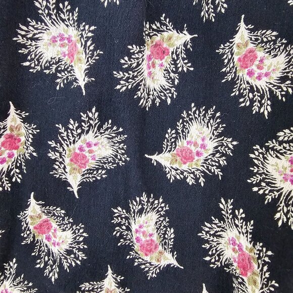 Ralph Lauren Denim & Supply Sz S Floral Peasant Blouse Gauze Boho Top Tassels - Picture 9 of 11